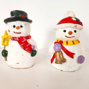 Snowmen Candles *AS IS*